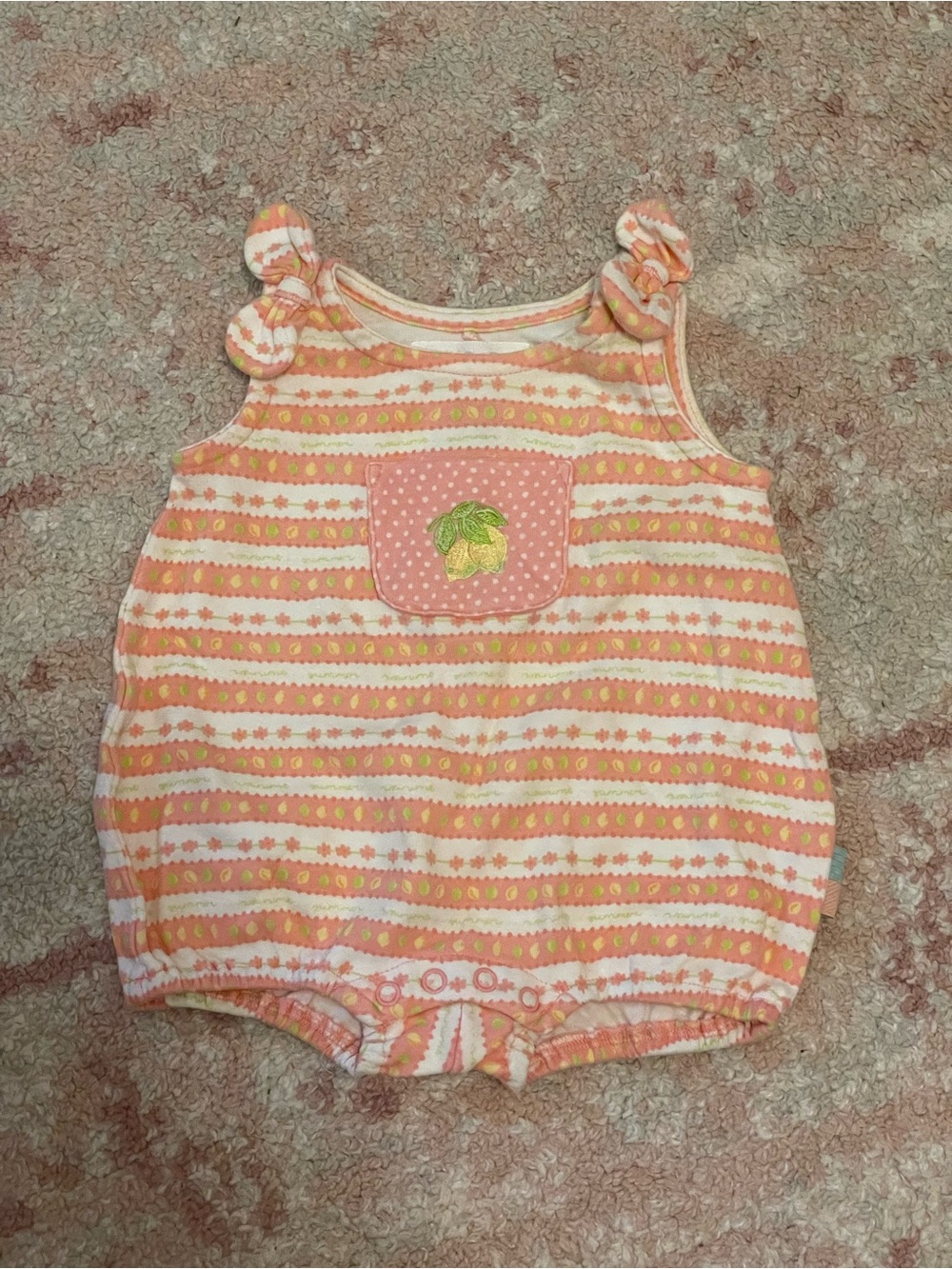 VTG Rainbow tag Gymboree Bubble Layette